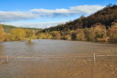 Hochwasser Werra Creuzburg
