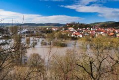 Hochwasser Werra Creuzburg