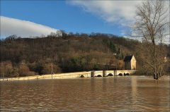 Hochwasser Werra Creuzburg